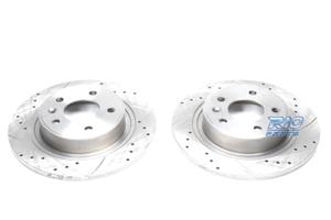 DISCHI FRENO FORATI E SCANALATI PER FORD