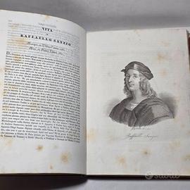 Vite E Ritratti D'Illustri Italiani 50 Incisioni