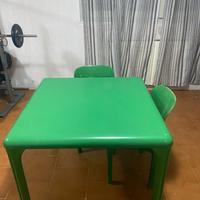 Tavolo e sedie Kartell