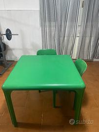 Tavolo e sedie Kartell