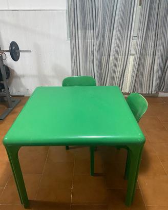 Tavolo e sedie Kartell