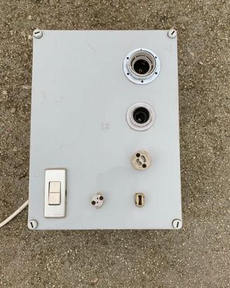 Quadro elettrico per Test funzionamento lampadine