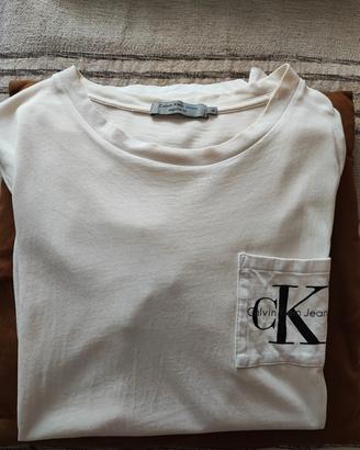 T-shirt Calvin Klein TG M uomo 