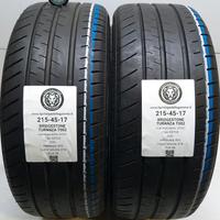 2 GOMME 215 45 17 BRIDGESTONE A67201