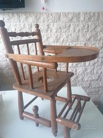 seggiolino vintage bimbi