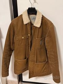 Giacca Carhartt pelliccia beige unisex xs