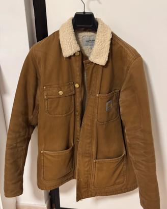 Giacca Carhartt pelliccia beige unisex xs