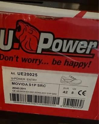U.Power Movida L S1P FO SR Antinfortunistiche