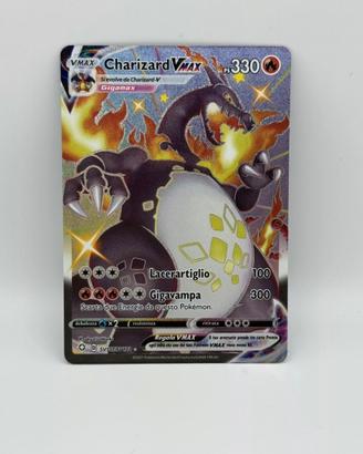 Pokemon Charizard VMAX  Destino Splendente SV107