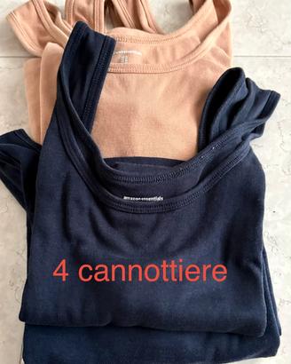 Top slim canottiera estiva donna