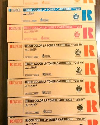 TONER RICOH TYPE 245 a 25 euro l'uno