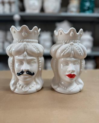 Teste di moro cm 20 in ceramica