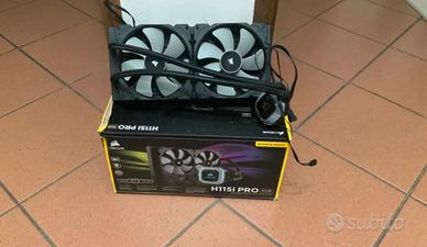 Dissippatore corsair con cavo da sistemare