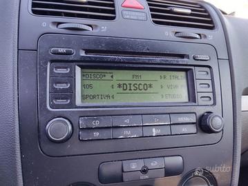 Autoradio VOLKSWAGEN GOLF 5 del 2005