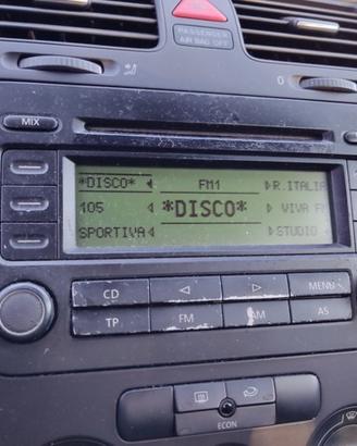 Autoradio VOLKSWAGEN GOLF 5 del 2005