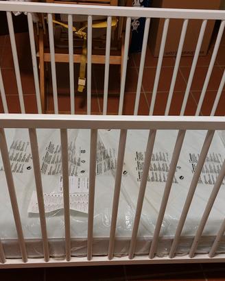 lettino Gulliver ikea  con materasso usato pochiss