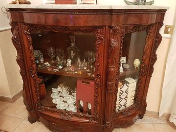 Servante 800 in piuma di mogano. Unica