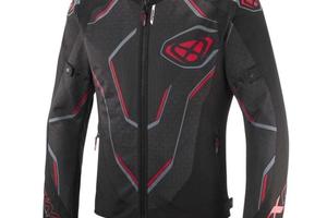 IXON Giubbino Moto Demoniak Uomo Rosso Motor's Pas