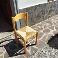 Sedie in legno
