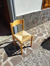Sedie in legno