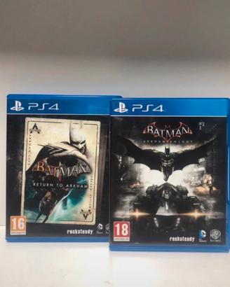 Lotto Batman ps4