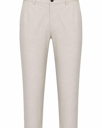 Pantaloni H&M Relaxed beige/grigio W34 NUOVI