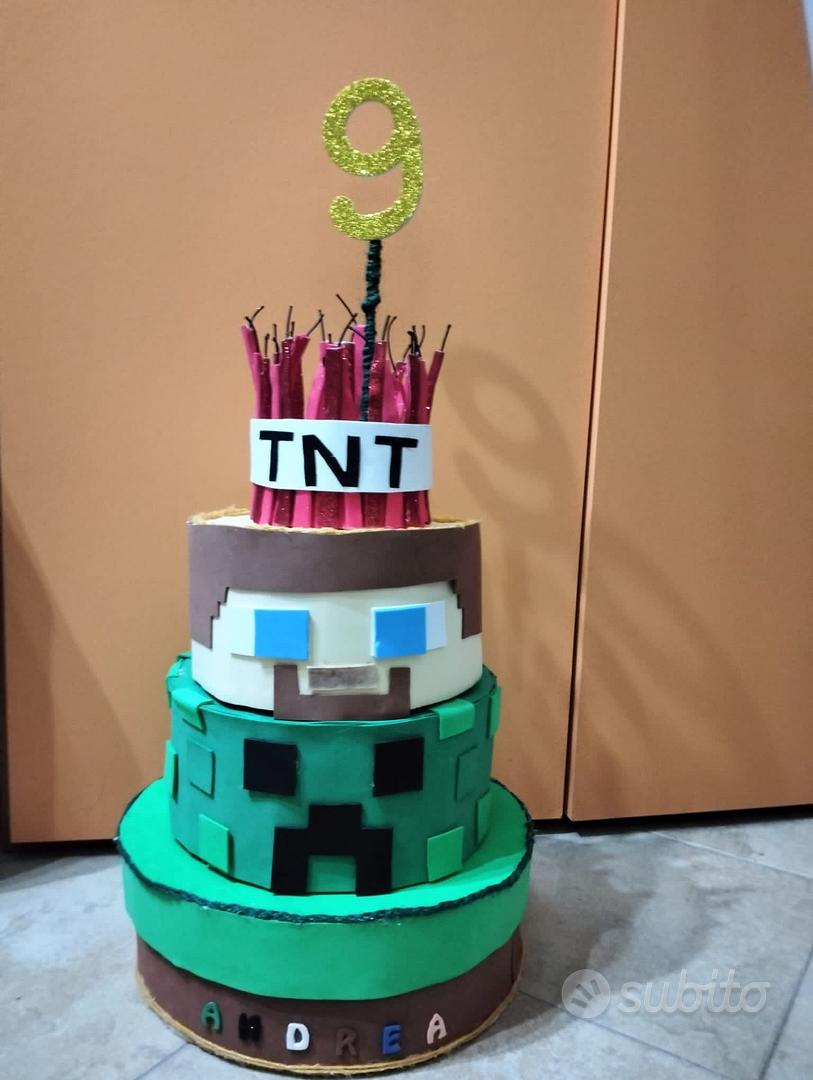 Decorazioni Minecraft per feste e compleanni