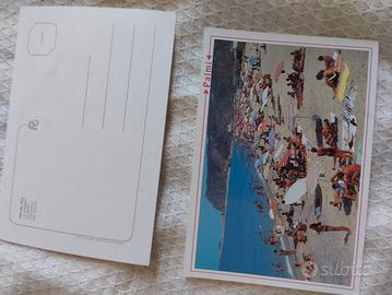 Cartolina antica Palmi, RC, spiaggia