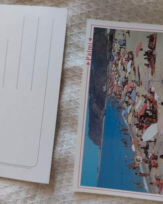 Cartolina antica Palmi, RC, spiaggia