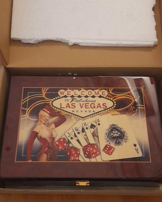 Valigetta poker texano dal negro