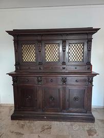 credenza antica in legno massello 