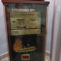 Mobile Stereo Hi Fi Rack  40 watt - Anni 80