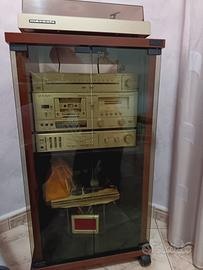 Mobile Stereo Hi Fi Rack  40 watt - Anni 80