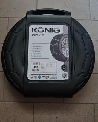 Catene da neve Konig CB-12 104 nuove
