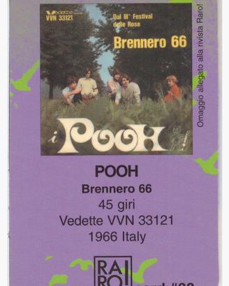 Card n. 38 allegata alla Rivista Raro - Pooh