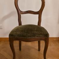 4 Sedie vintage stile Liberty