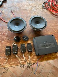 Amplificatore audison 4.300 + audison apk 165