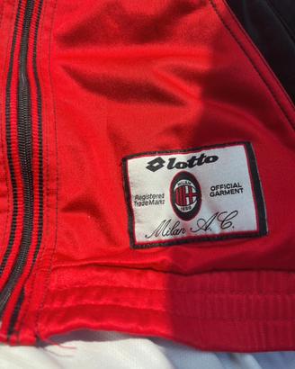 Felpa milan x lotto 1994-95 originale
