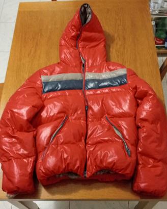 Piumino rosso Benetton taglia 48
