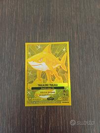 Carta Tralalero Tralala Sharkfit Solare 24k 