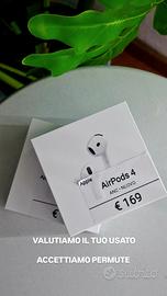 AIRPODS SERIE 4 cancellazione rumore NUOVE 