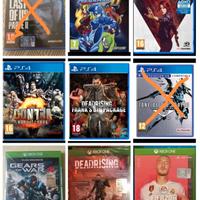 Tanti giochi xbox one e ps4 info per prezzi