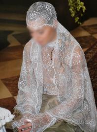 Abito da sposa Taffetà tg circa 44