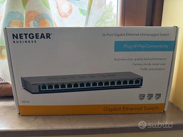 SWITCH NETGEAR 16 PORT GIGABIT