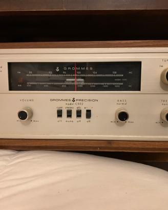 Sintoamplificatore Vintage Grommes Precision C502
