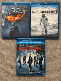 Lotto film Nolan - Batman-Inception - Interstellar