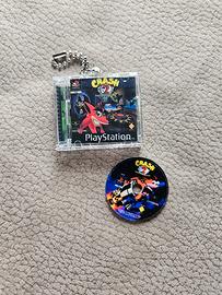 Crash 2 l'ira di Cortex ps1 portachiavi NFC