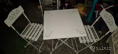 tavolo e sedie
