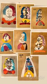 Pablo Picasso – Serie completa di 8 litografie