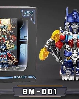 Brickman Optimus/Bumblebee/Megatron